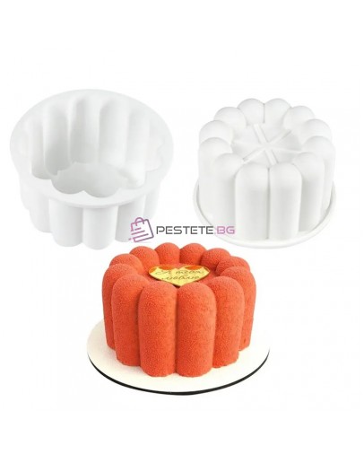 Силиконов молд за торта и свещи